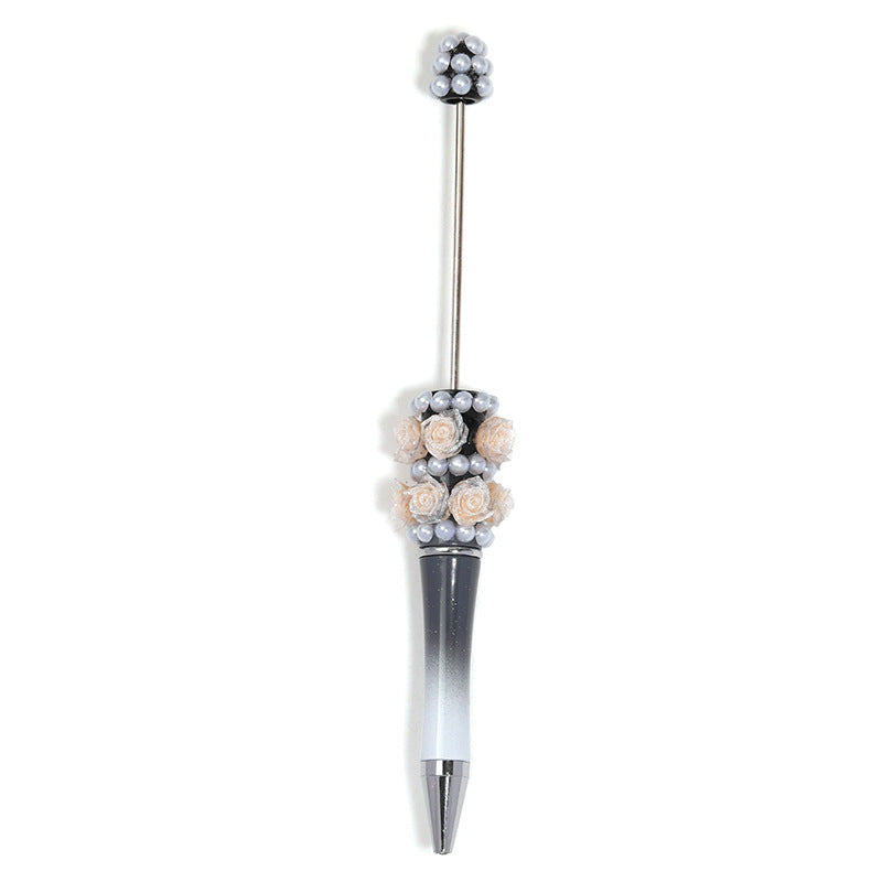 Wholesale 5pc/pack Pearl beadable pen candy color